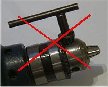 Drill chuck key