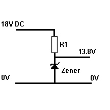 Regulator zener type 