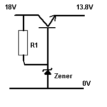 Regulator zener based